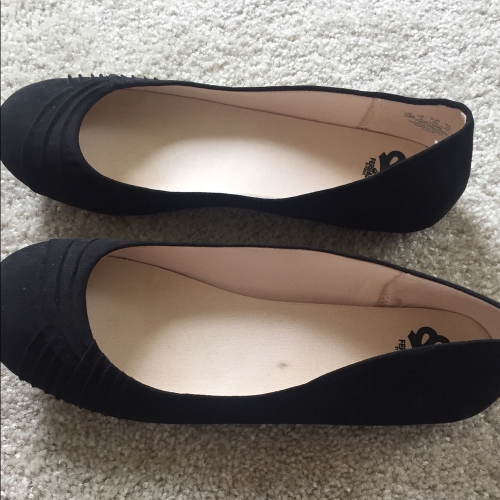 Fergalicious Black Flats